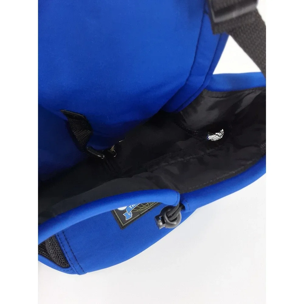Fashion Pet Travel Gear Front Dog Carrier Backpack Blue Small Pet Tote Mesh